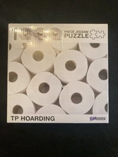 Funwares TP Hoarding Toilet Paper Puzzle 1000 Piece 19x27 Puzzle New Sealed