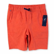 Tommy Hilfiger Quick Dry Swim Trunks Boy's Size Large Coral Salmon NEW
