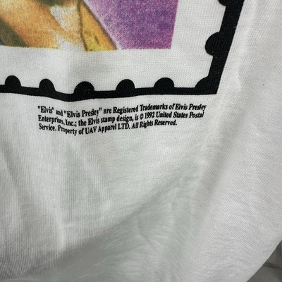 Vintage 1992 Cal Cru Elvis Presley T-Shirt - Size XL | eBay