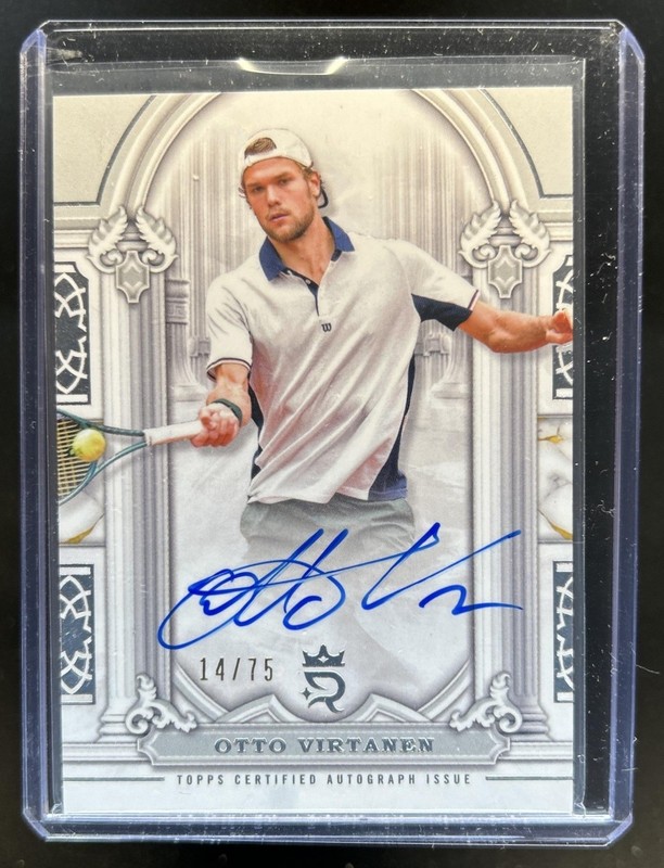 2024 Topps Royalty Otto Virtanen Imperial Ink Auto Autograph #/75