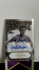 David Thompson Finest Autographs #FA-DT Nuggets NBA Auto Topps 2024-25 Finest
