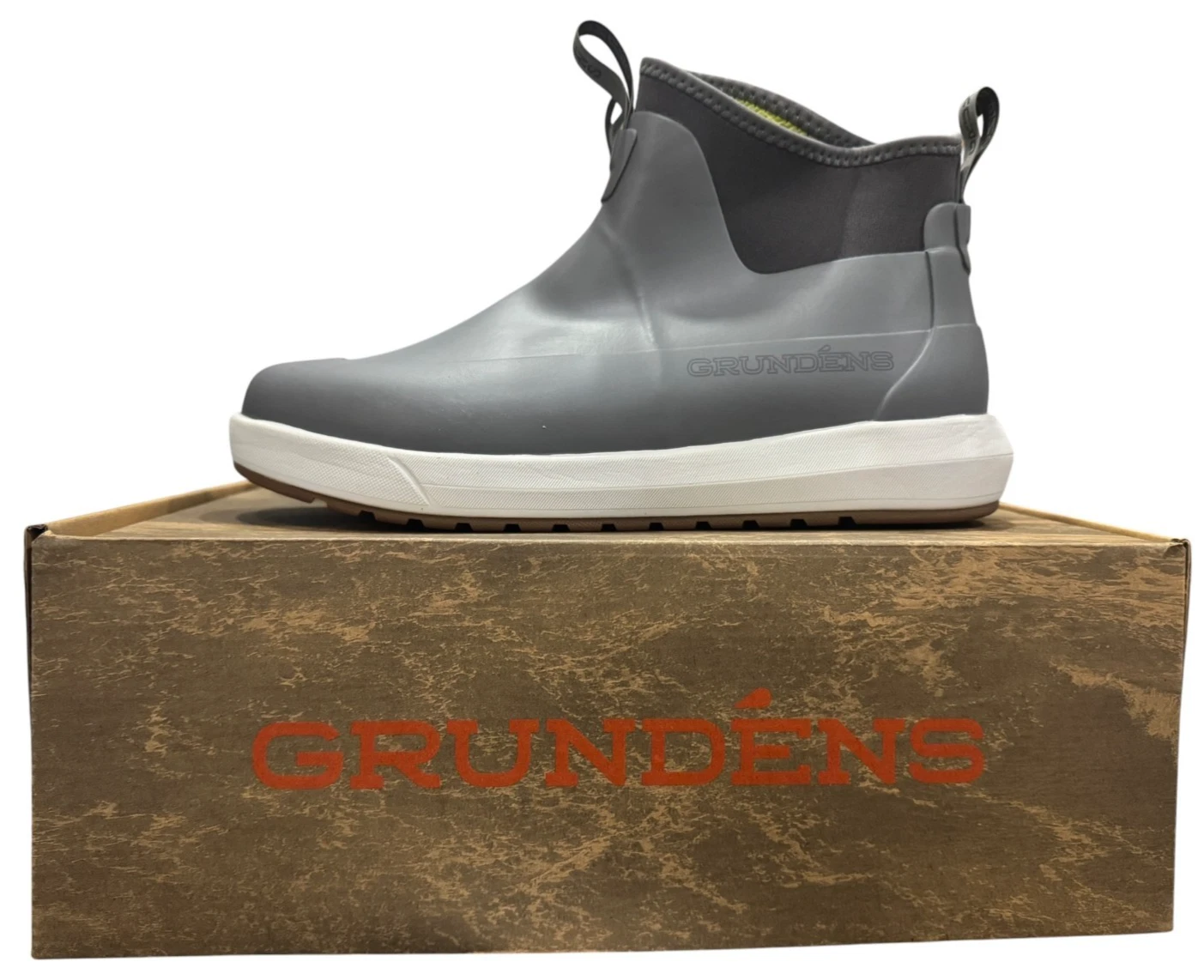 Grundens Mens Deck-Runner Ankle Boots Size 13 Waterproof Fishing Shoes
Opens in a new window or tab