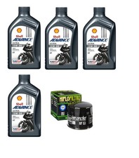 Kit/Tagliando DUCATI MONSTER/620 2002/2003 Filtro Olio SHELL ULTRA 15W50