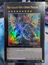 YuGiOh! Neo Galaxy-Eyes Cipher Dragon DPDG-DE039 Ultra Rare 1st Ed