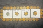 Wheat Penny Lot (32 U.S. One Cent Coins) 1944, 1956, 1957 Are Uncirculated!