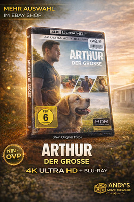 ARTHUR DER GROSSE -  4K Ultra HD + Blu-ray - Mark Wahlberg - NEU - OVP