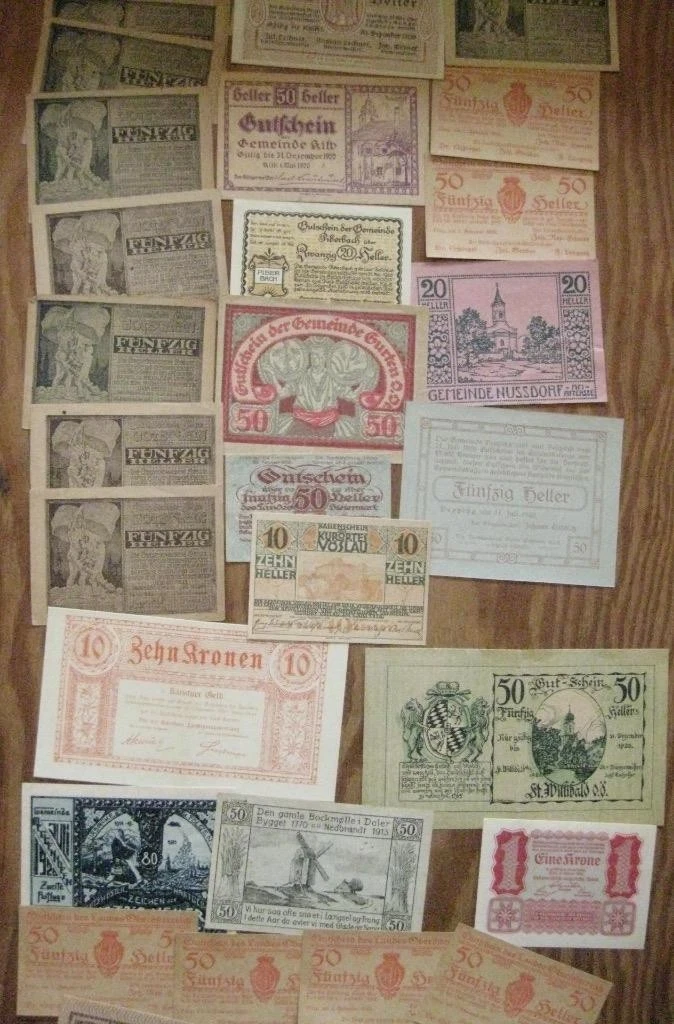 1920 Year Notgeld Austrian Paper Money for sale | eBay