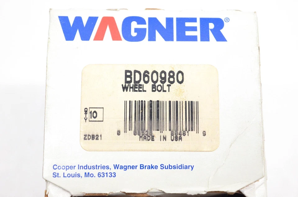 Tacos de rueda Wagner BD60980 cantidad 10 NOS Foto 3 de 3