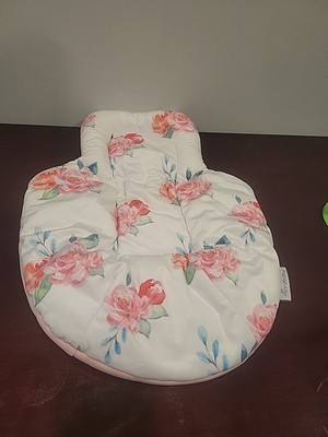 4MOMS Minnebaby Newborn Insert Reversible Pink Floral Cushion Support Pad