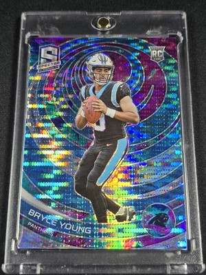 Panini 2023 Spectra Bryce Young Rookie Rookies Celestial Prizm /99 Panthers #111
