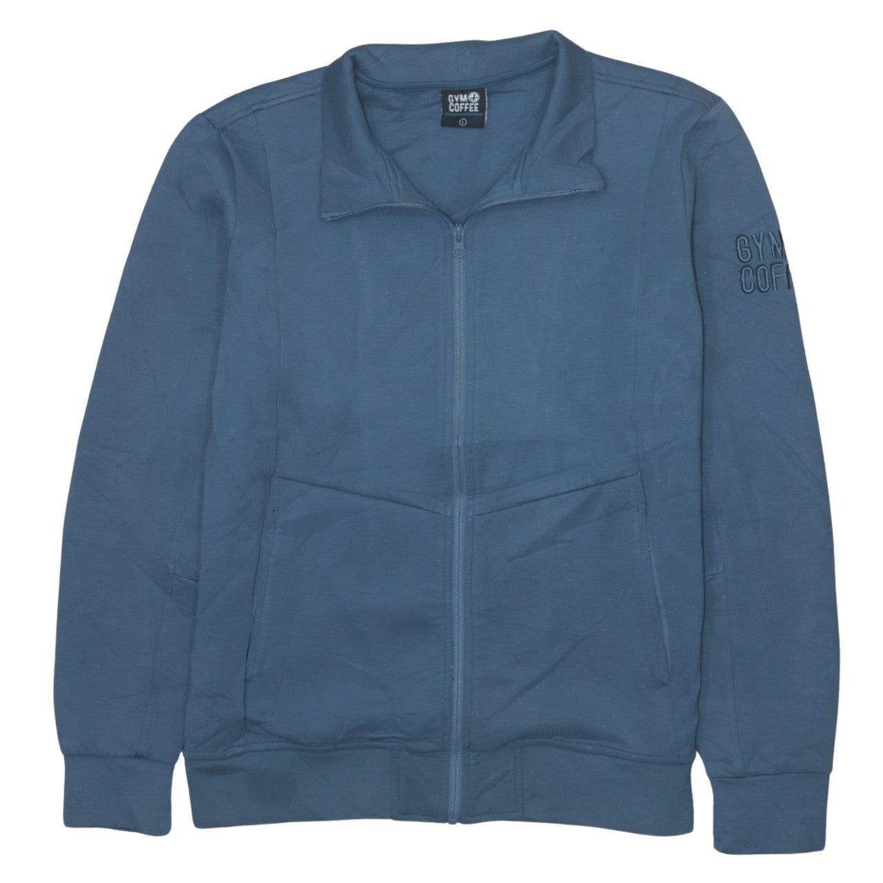 Retro Blue Sweatshirt Mens L
