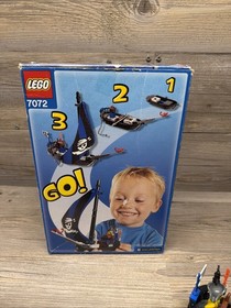 LEGO 7072, Captain Kragg's Pirate Boat, Complete(See description) set