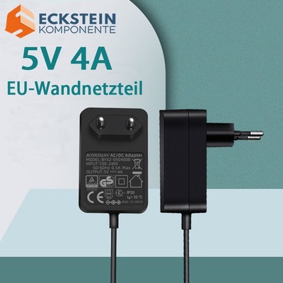 5V4A EU-Wandnetzteil 20W Netzteil Adapter für USB-HUBs mit GS/CE-Zertifizierung