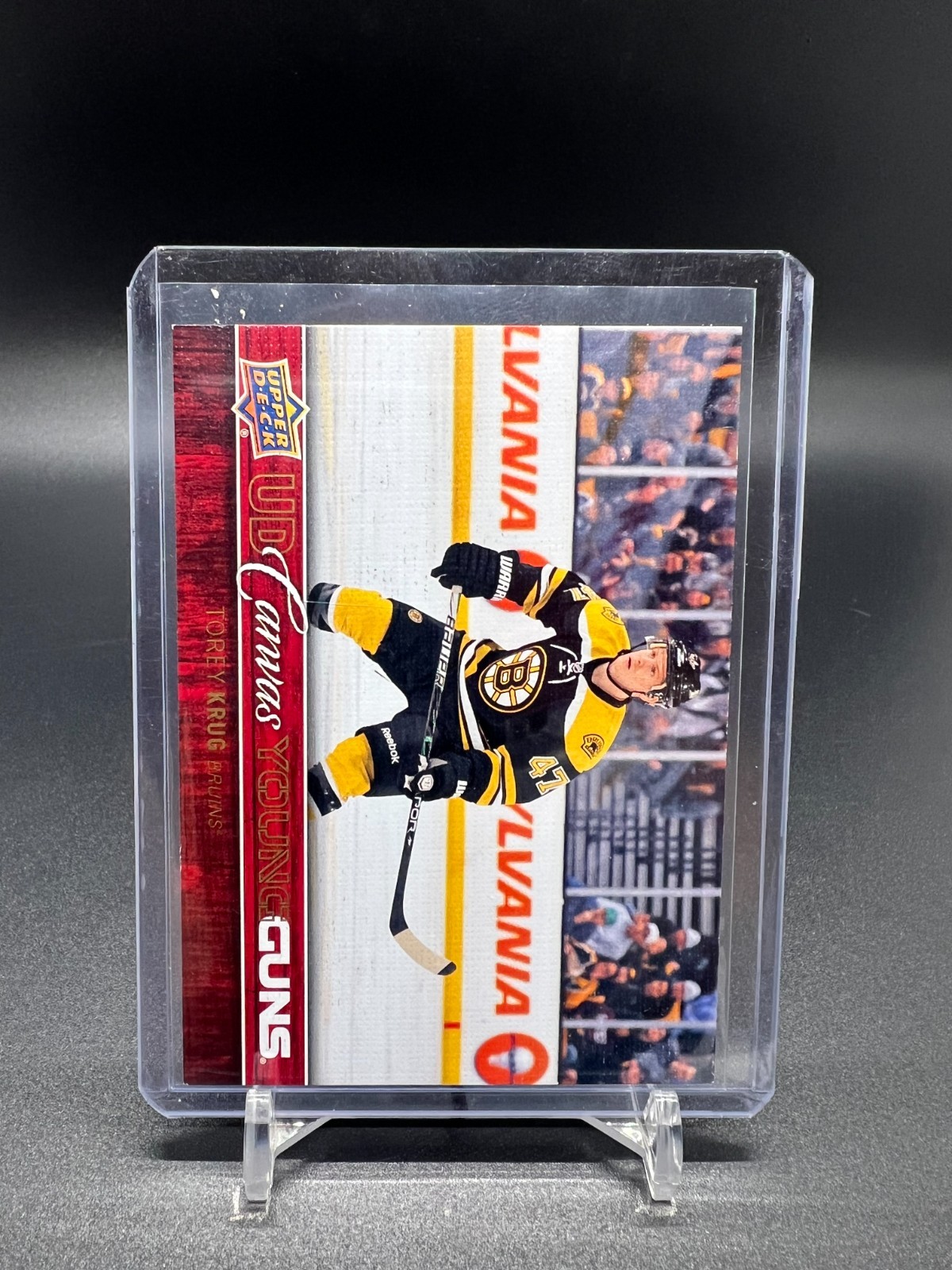 2012-13 Upper Deck UD Canvas #C91 Torey Krug YG RC Young Guns Rookie