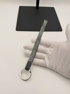 Goyard Gray Sesame Keyring Silver Key Chain