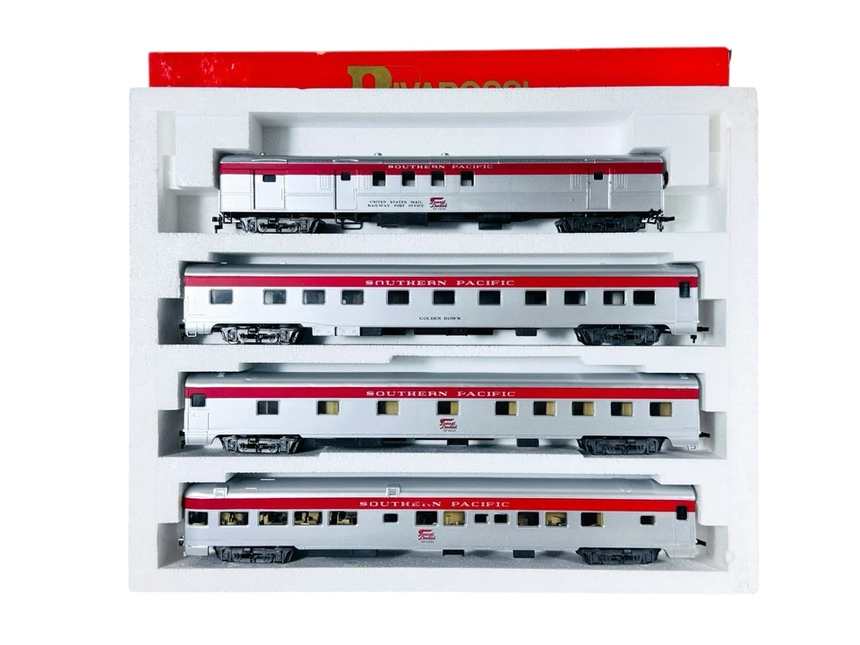 #6974 y #6975 Rivarossi HO 1/87 1930 Southern Pacific 8 coches pasajeros juegos A/B Foto 3 de 4