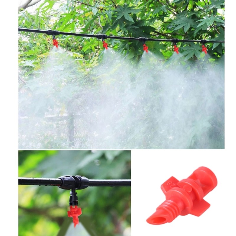 25Pcs 360° Sprayer Nozzle Jet for Mister Cloning Machine Hydroponi