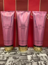 3 New Victoria's Secret PURE SEDUCTION SHIMMER Fragrance Body Lotion8 fl.oz