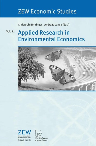 Applied Research In Environmental Economics Andreas Lange (U. A.) Taschenbuch Vi-image