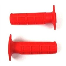 2FastMoto MX Grip Set for 7/8" Handlebar With Twist Throttle RED 42-24634
