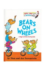 Bears on Wheels (Berenstain) Vintage 1969 Hardcover Counting Book Bright Early