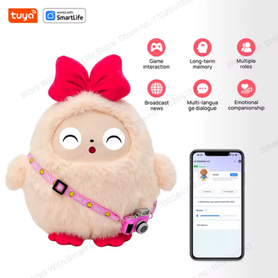 #ad #ad AI Interactive Plush Toy LeDoudou Story Machine Homework Helper Kids Gift $119.99