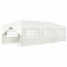 10'x30' Outdoor Heavy-duty Gazebo Wedding Canopy Party Pavilion