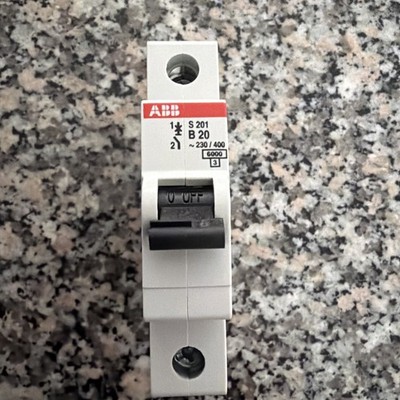 ABB S201-B20 Sicherung Automat 20A | 1-polig 6kA | 2CDS251001R0205