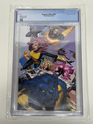 Marvel (9/08) Uncanny X-Men #500 - CGC 9.8 - Top Pop! Greg Land