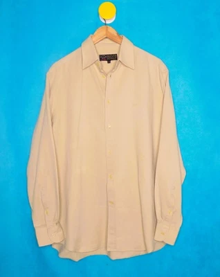 chemise PAUL & SHARK coton beige sable taille 42/16,5 ou XL - Photo 1/4