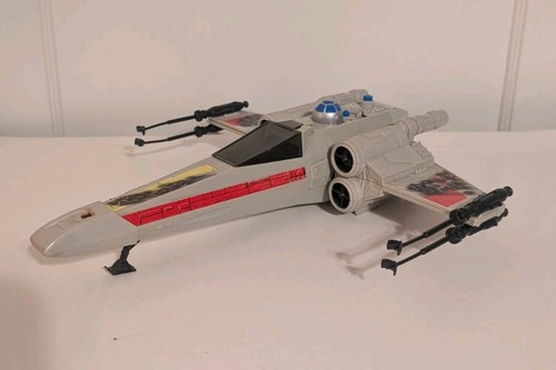 Vintage Star Wars 1978 Kenner Battle Damaged X-Wing Fighter Complete
