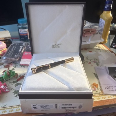Mont Blanc Princess Grace De Monaco Special Ed Fountain Pen Case Paperwork ￼