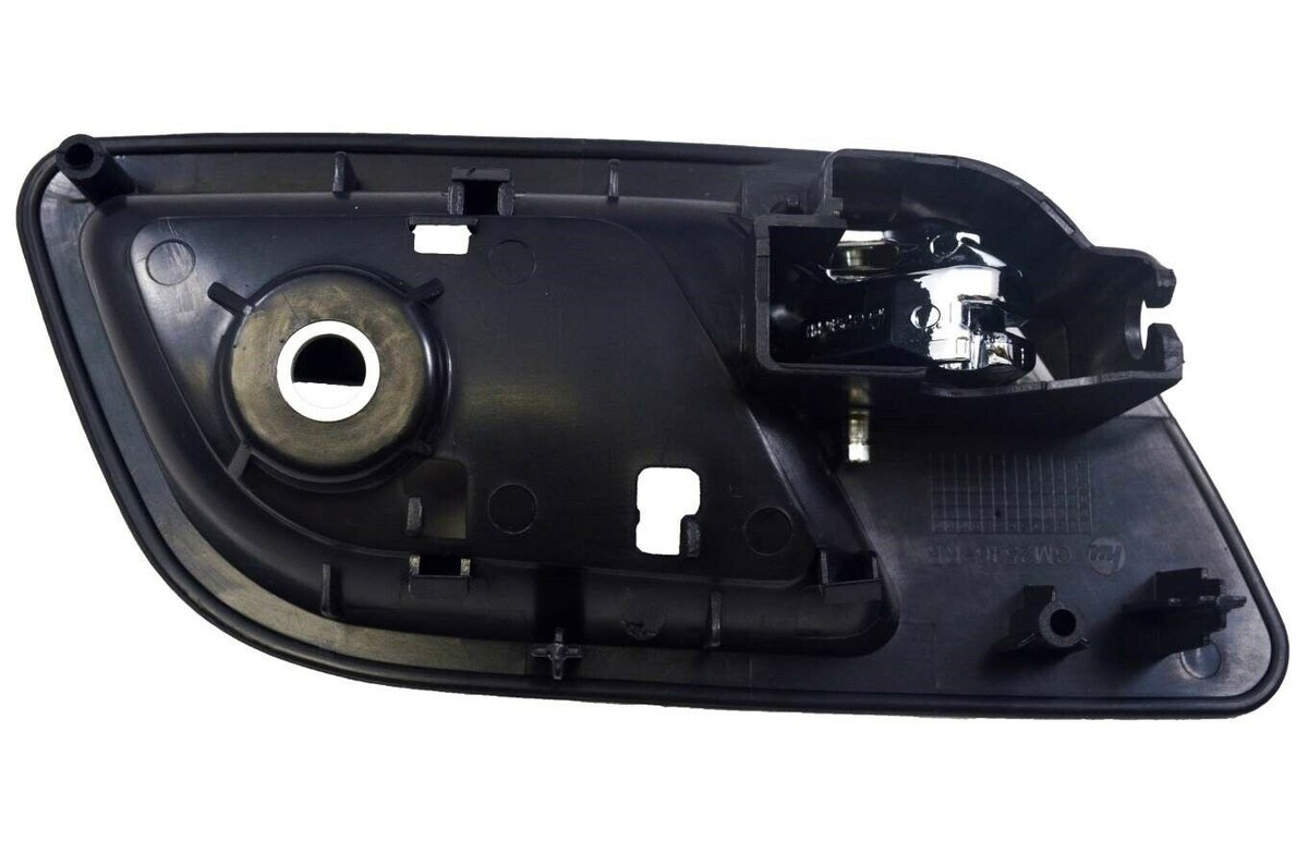 Interior Door Handle Chrome Blk L R fit 07 13 Suburban Sierra Yukon