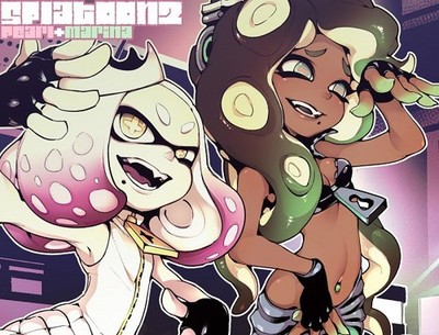 Anime off the hook hime splatoon iida fishine Playmat Gaming Mat Desk 10901