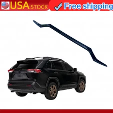 Glossy Black Exterior Rear Trunk Upper Lid Cover Trim For Toyota RAV4 2019-2025