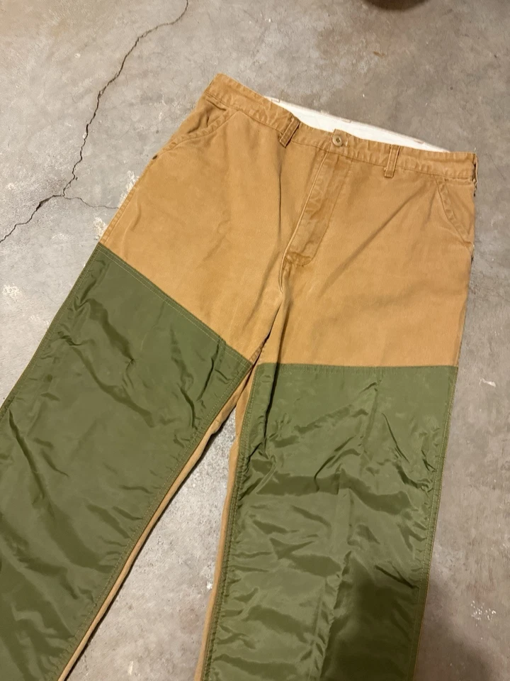 SafTBak Pants Mens 36x30 Hunting Outdoor Pants Brush Guard Vintage Made USA 80s - Image 2 of 4