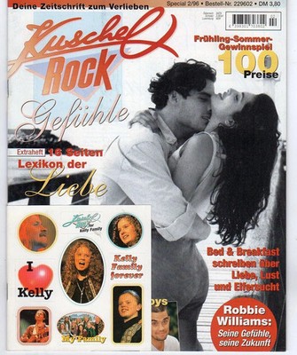 Musikzeitschrift KUSCHELROCK Nr. 2 / 1996 / BED & BREAKFAST, LEE BAXTER, CHICAGO