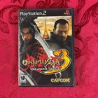 ONIMUSHA 3: DEMON SIEGE (Playstation 2) CapCom, w/ book, ESRB - M