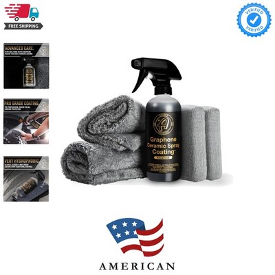 Adam's Advanced Graphene Ceramic Spray Coating Kit - 18+  Sprayable Graphene ...