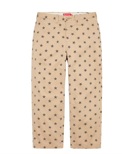 supreme star chino pant