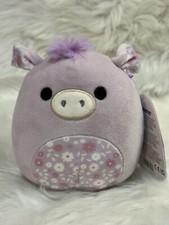 New 5 " Inch Delzi the Donkey Easter Squishmallow S5 1720 04.18.2022 NWT