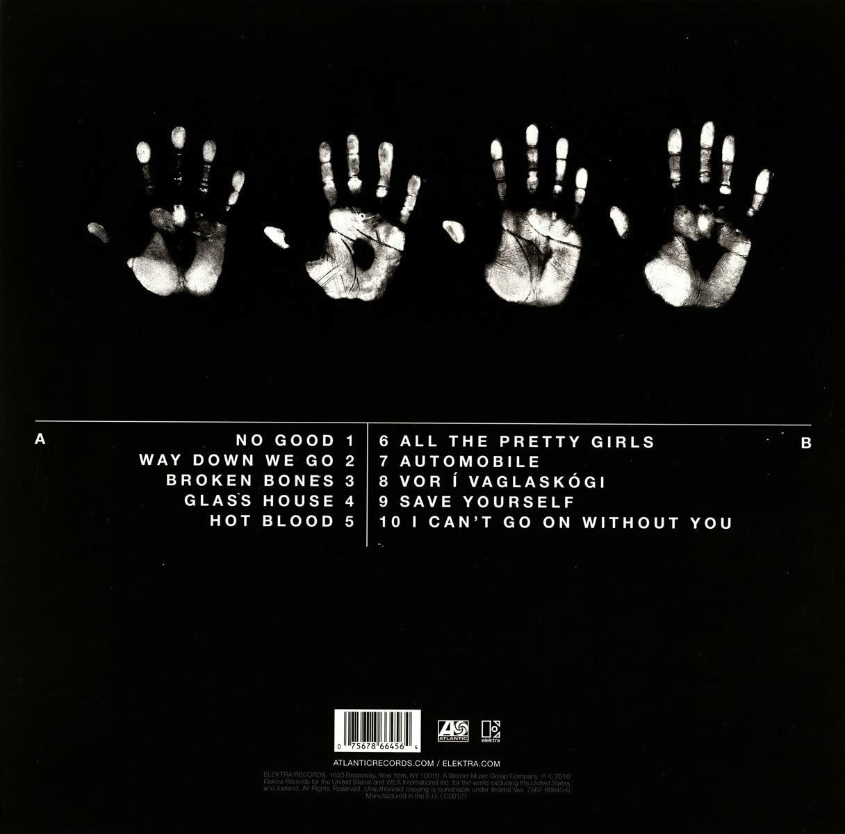 A/B [LP] by KALEO (Record, 2016) for sale online eBay