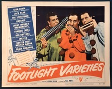 TWO-Vintage Original 1951 Lobby Cards “Footlight Varieties” RKO Radio Pictures