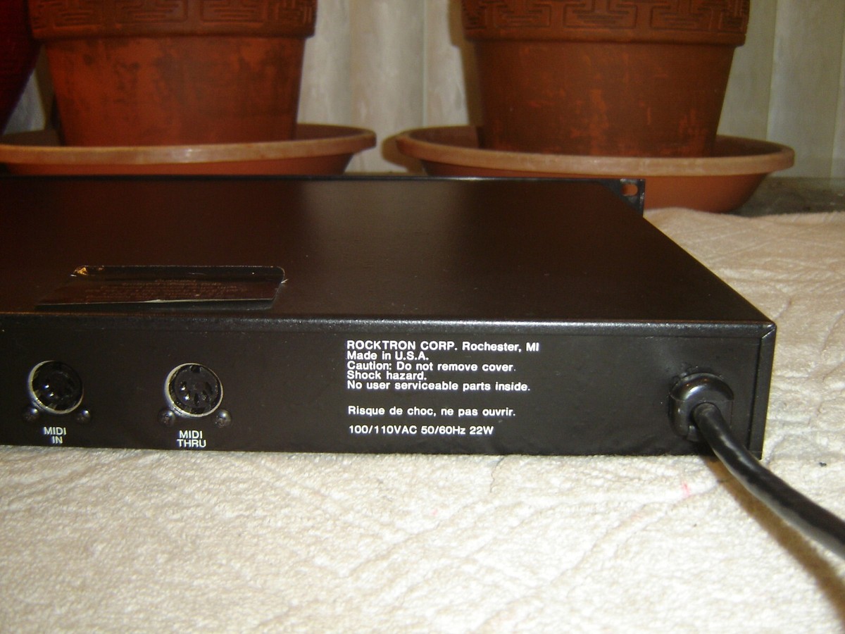 Rocktron Pro GAP, Guitar Preamp, Hush, Vintage Rack | eBay