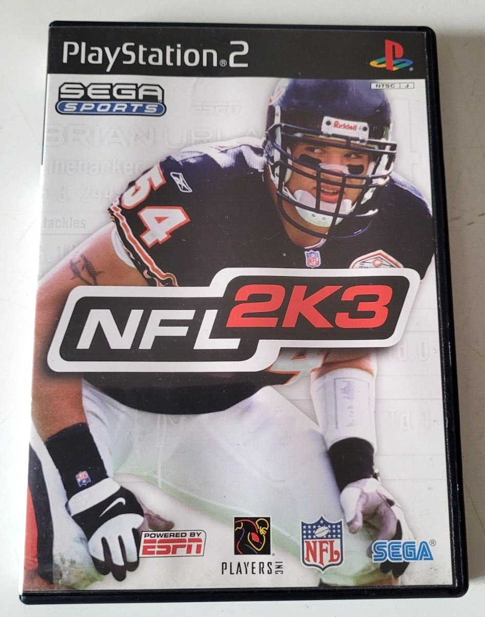 NFL 2K3 - PlayStation 2 PS2 - NTSC-J JAPAN