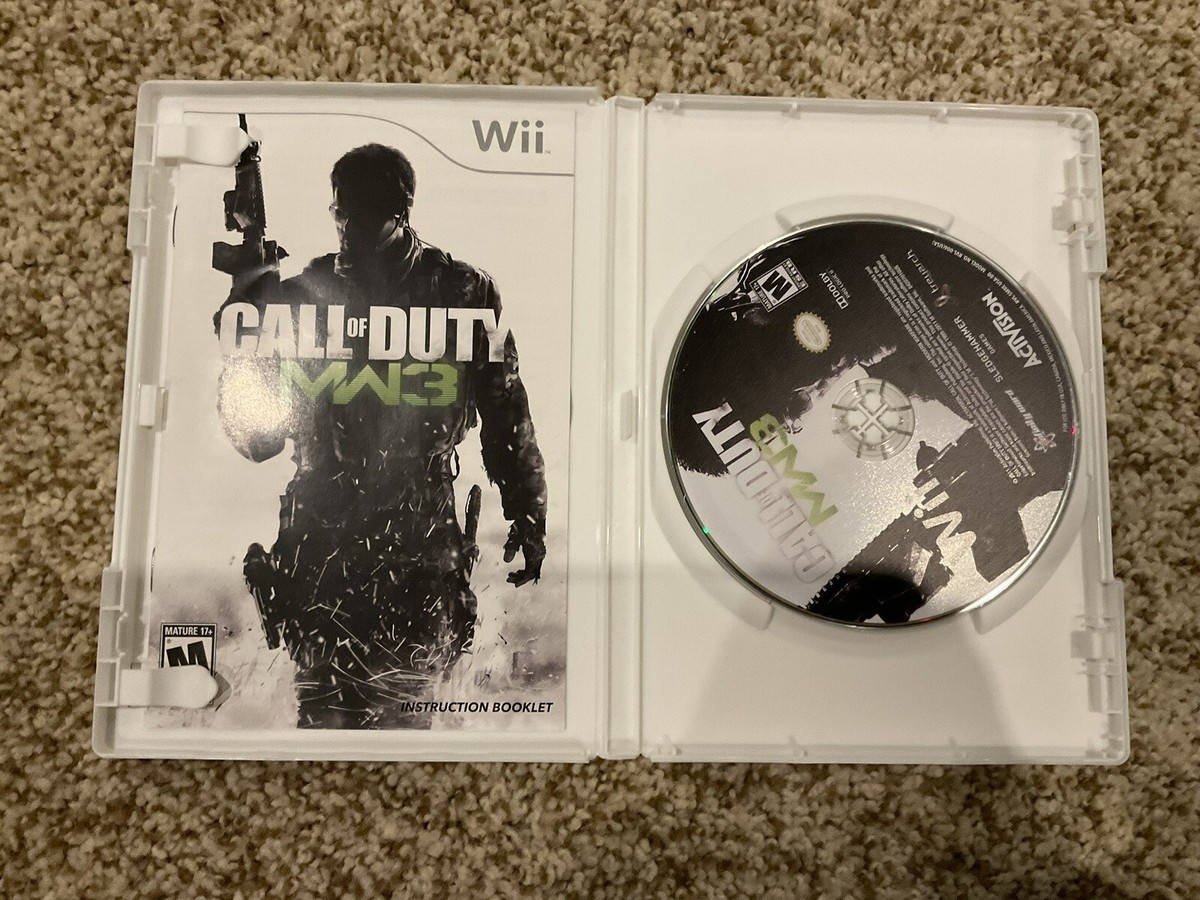Call of Duty Modern Warfare 3 Nintendo Wii Game Complete CIB