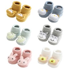 Baby Floor Socks Autumn And Winter Terry Thickened for Cartoon Dispensing