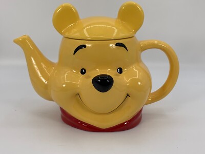 NEW Disney Winnie The Pooh Head Tea Pot Hand-Painted ZRIKE Brands