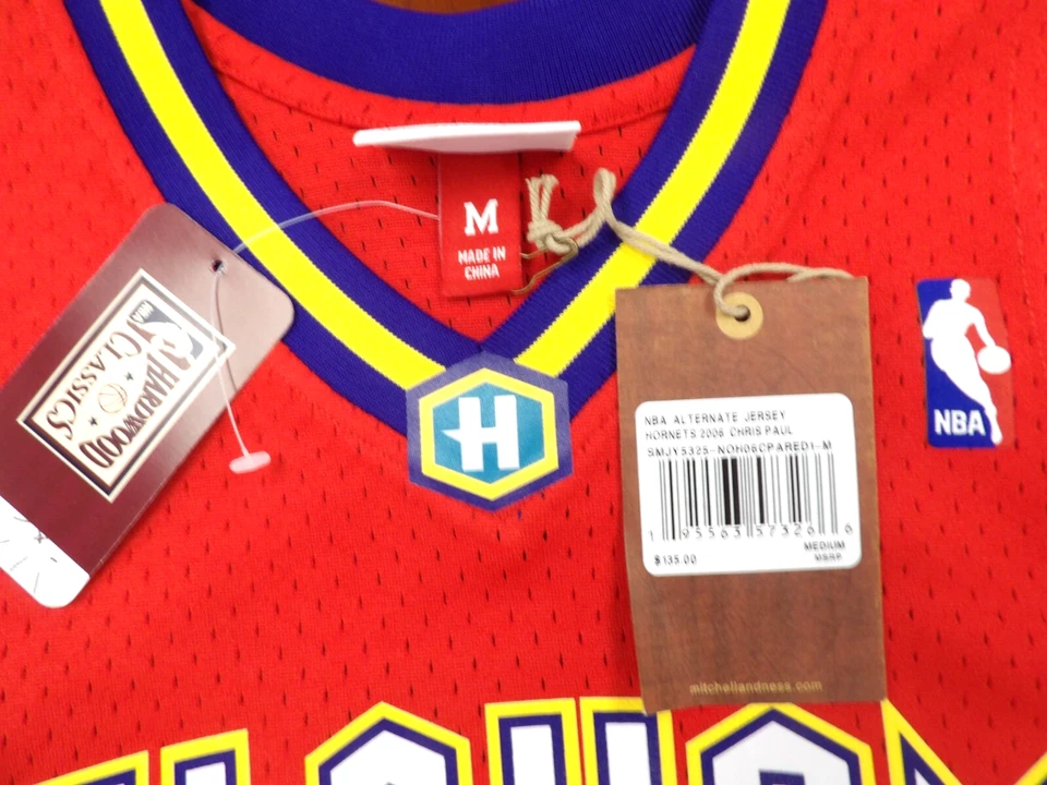 CAMISETA SWINGMAN MITCHELL & NESS NBA OKLAHOMA CITY HORNETS CHRIS PAUL 06-07 M - Imagem 4 de 4