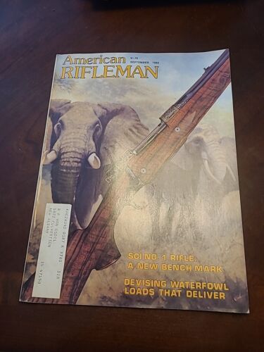 American Rifleman Magazine September 1982 A325 - Imagen 1 de 9
